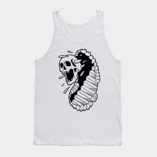 skull mouth Tank Top